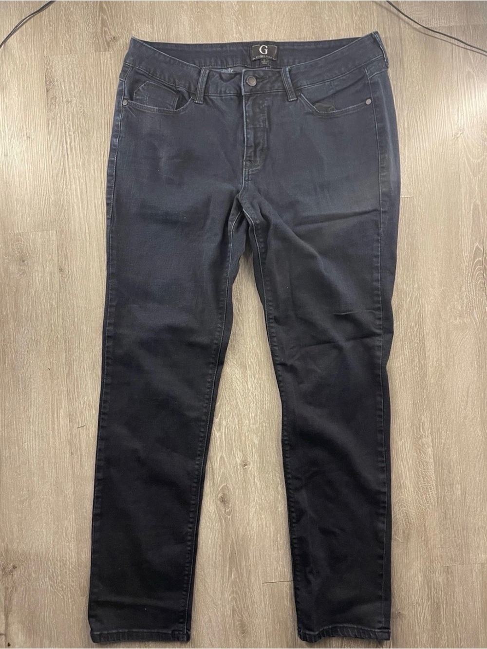 G by Giuliana Black Skinny Jeans